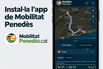 Joves del Penedès creen una plataforma per centralitzar en temps real la informació del transport públic. EIX